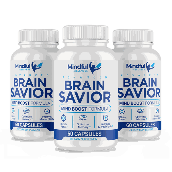 Brain Savior 3 bottle package, 180 capsules